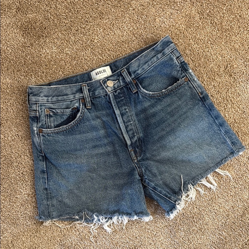 Agolde Parker Long Short in Skywave